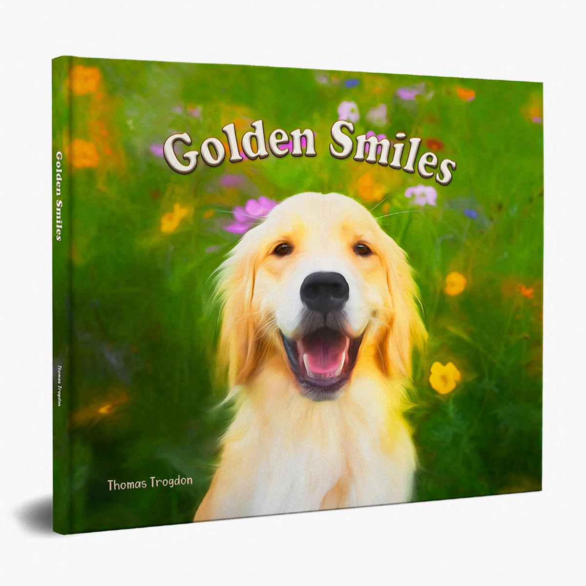 Golden Smiles Book Cover for Featured Image